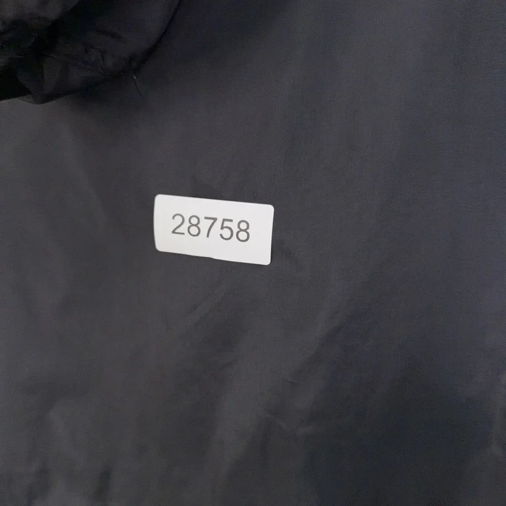 J.Crew Sport Anorak Jacket Men XL Black Plain Pullover Windbreaker Gorpcore